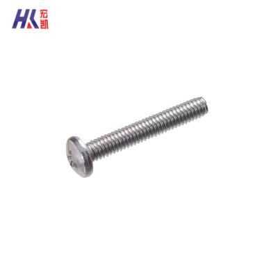 China Pan Pan Head Machine Screw ANSI 16.6.3 Cross Recessed Pan Head Screw for sale