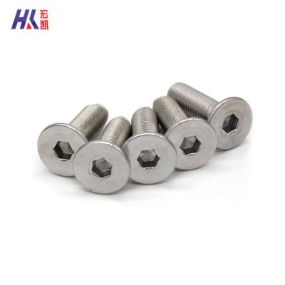 China ISO10642 Hexagon Socket Countersunk Countersunk Head Screws Hexagon Head Screws With Reduced Loadability for sale