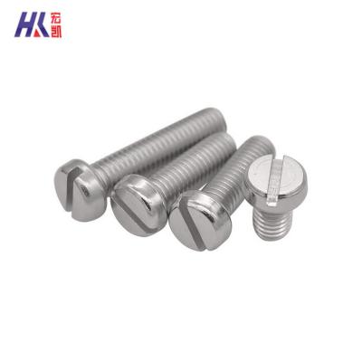 China Cheese screws wholesale screw and GB65 fastener slotted cheese head screws for sale