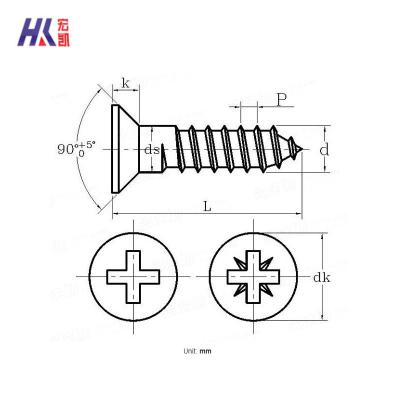 China Round Self Tapping Wood Screws DIN96 Slotted Round Head Wood Screws for sale