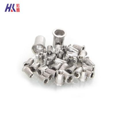 China Industry SS General Flat Head Rivet Nut GB17880 Rivet Nut for sale