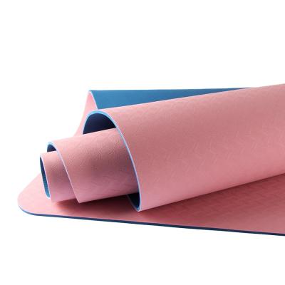 China Eco - Friendly Stretching Products Fitness Anti Slip Yoga Mat for sale