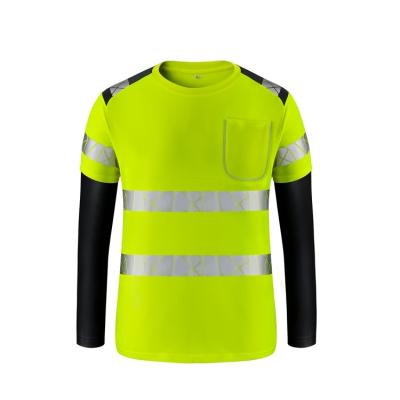 China 2022 Various Water Proof Promotional Goods Using Men's Running Best Long Sleeve Reflective T-Shirt for sale