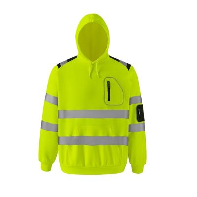 China 2022 Professional Manufacture Water Proof Cheap High Visibility Safety Reflective Sweatshirt for sale