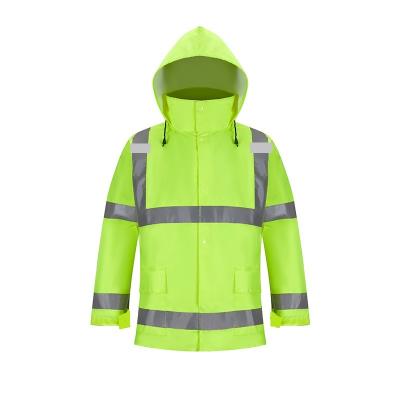 China Adult construction safety jackets 2022 or carnival costume security reflect with logo manufacturing hoodies reflect safety coverall jacket for sale