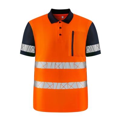 China 2022 Water Proof Factory Manufacture China Various Best Reflective Short Sleeved Polo Shirt for sale