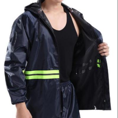 China 2022 Custom outdoor split protection safety outdoor split protection best-selling low price factory best-selling raincoat hoodie hoodie raincoat pants reflective for sale