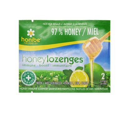 China Small Food Grade Candy Packaging Plastic 3 Side Seal Bag For Honey Immune Lozenges for sale