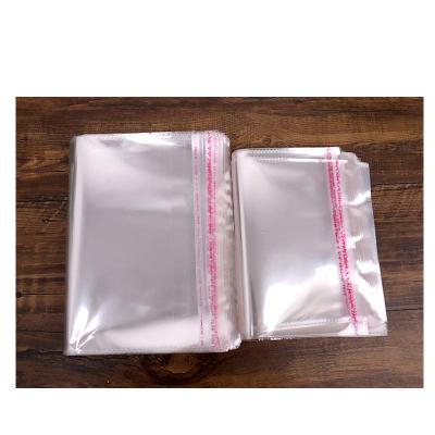 China Microwavable Three OPP Side Sealing Garment Bags Self Adhesive Bag With Stoma for sale