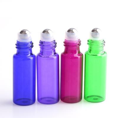 China Wholesale Personal Care Cheap Price Perfume Oil Roll On Glass Bottles Essential Oils Bottles With Roller Ball for sale