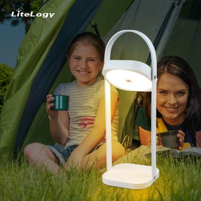 China IP54 waterproof outdoor camping portable led rechargeable cordless touch table lamp for sale