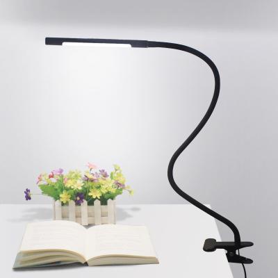 China Flexible Night Reading Study Table Clip Clamp Led Desk Lamp for sale