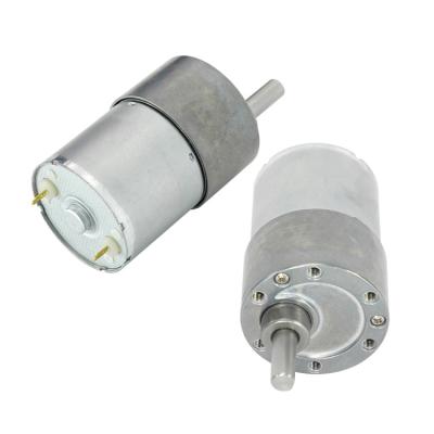 China Best Selling Totally Enclosed Micro DC Motor 6-870Rpm Brush Gear Motor for sale