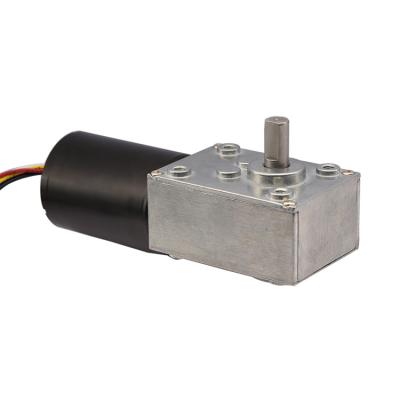 China Top Selling Totally Enclosed High Speed ​​Micro DC Worm Motor Well With Gear Used In Flux Canvas for sale