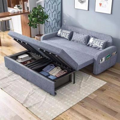 China 2021 New Functional Minimalist Excessive Comfortable Space Saving Sofa Bed For Living Room for sale