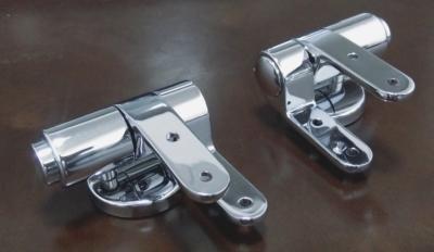 China Slow-end Toilet Seats Zinc SS Stainless Steel Hinge For Toilet Seat for sale