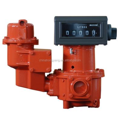 China HONGYANG gas station positive displacement flow meter with best quality for sale