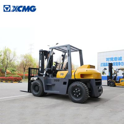 China XCMG Hotels Model Rough Terrain Stacker 5ton Popular Telehandler Off Road Side Loader Forklift for sale