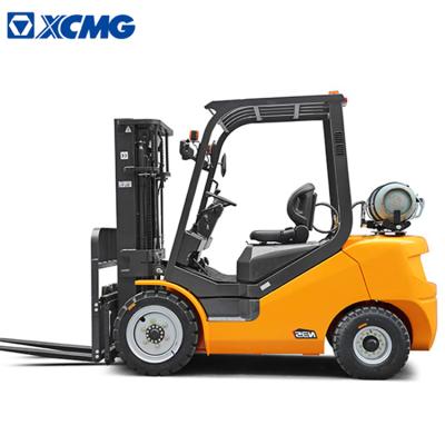 China Building Material Shops XCMG High Performance Japanese Engine 3 Ton Diesel Propane Lpg Operated Forklift for sale