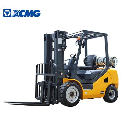 China Construction worksÂ   XCMG 3 Ton Duel Fuel Forklift FGL30T Gasoline Hydraulic LPG Forklift For Sale for sale