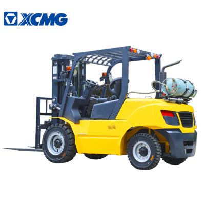 China Hotels XCMG Nissan Engine New Model Propane Gas Reach Truck Lpg Forklift 4Tons 3 Ton In Diesel for sale