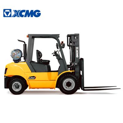 China Construction worksÂ   XCMG 5 Ton Fork Lift Trucks Price Official FGL50T Gasoline LPG Forklift With CE for sale