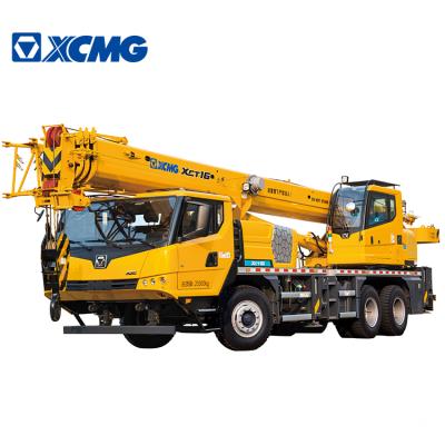 China Official TRUCK CRANE XCMG Small Crane For 16ton Truck Truck Crane XCT16 for sale