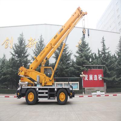 China TRUCK CRANE XCMG Official RT40E 40ton Rough Terrain Crane Mobile Wheel Crane for sale