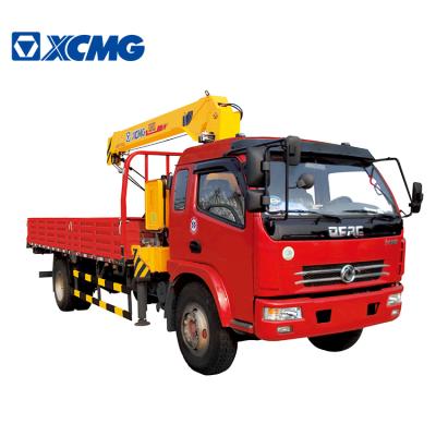 China TRUCK CRANE XCMG SQ8SK3Q 8 Ton Truck Mounted Crane Mobile Hydraulic Mini Truck Crane for sale