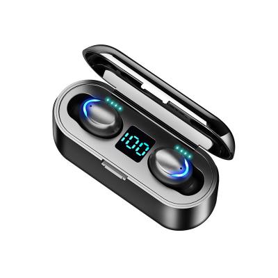 China Bluetooth 5.0 Earbuds Bluetooth 5.0 Battery Display Earbuds Earplug Power Bank 2000mAh IPX5 Battery Wireless Waterproof Earphone Headphone Stereo Headset for sale