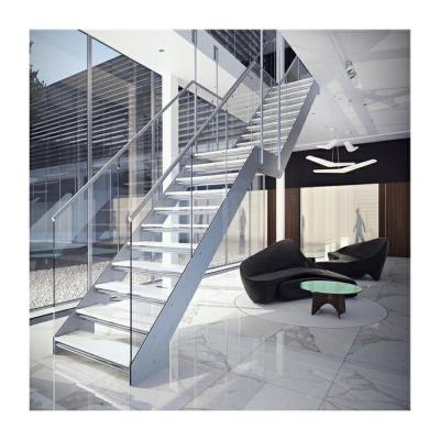 China 18mm aluminium channel glass balcony screens aluminum stair railing outdoor for sale