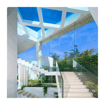 China Stair Aluminium U Channel Glass Railing Modern Customized Base Cover zu verkaufen