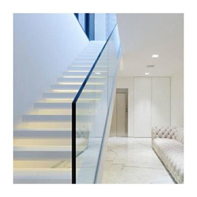 China U Channel Aluminium Glass Balustrade Laminated Glass Guardrail Systems zu verkaufen