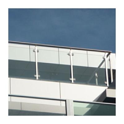 China Float Balustrade Glass Railing Roof Safety Indoor Railing Systems zu verkaufen