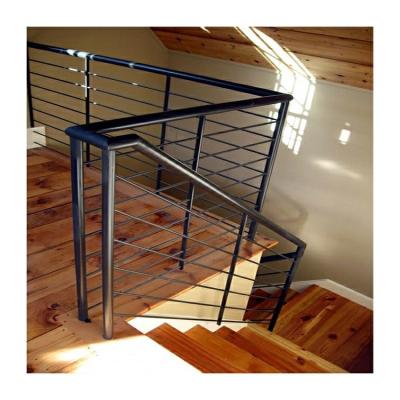 中国 Flooring Mounted Metal Rod Balustrade Picket Rod Fence Stair Rod Railing 販売のため