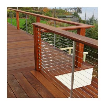 China Metal deck spindles stainless steel cable deck railing cattle wire fence panels zu verkaufen