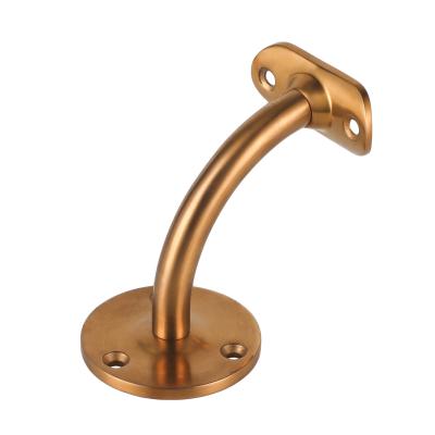 China Wall Mounted SS Stair Railing Pipe Holder Stainless Steel Handrail Kits Stair Handrail Bracket for sale