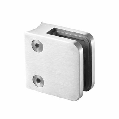 中国 Stainless Steel Fish Mouth Glass Clamp For Glass Railing Glass Gap Clip Clamps 販売のため