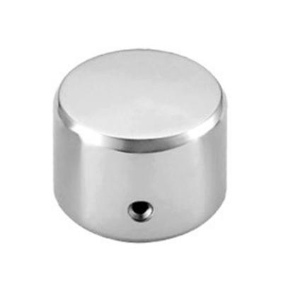 China Handrail Pipe Plug Cover 304 316 Round End Cap Stainless Steel Pipe Cover Decorative End Cap for sale