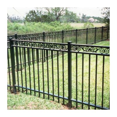 中国 Decorative Wrought Iron Fence Supplier China Wrought Iron Steel Decorative Metal Fence Panels 販売のため