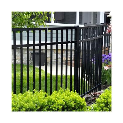 中国 Galvanized Wrought Iron Panel Fence Metal Zinc Steel Fence Panels 販売のため