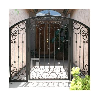 China Aluminum Farm Wrought Iron Driveway Gate House Laser Cut Main Gates for sale