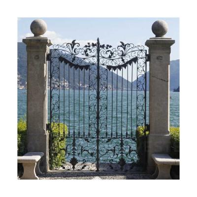 China Aluminium Metal Gates Electric Metal Sliding Garden Gate Design Aluminum Sliding Metal Gate Designs for sale