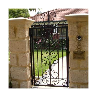 中国 Arch Wrought Iron Door Swing Sliding Dual Driveway Gate For Home Decor 販売のため