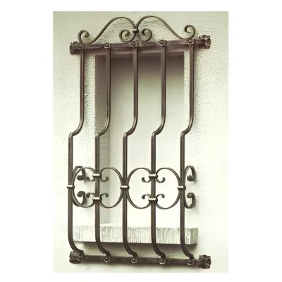 China Over Wrought Iron Decorative Window Galvanized Antique Iron Window Guards zu verkaufen