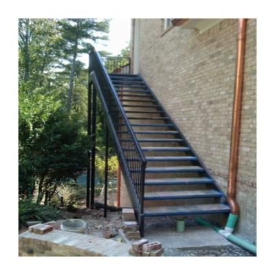 China Unique stairs indoor decorative steel new style steel staircase for sale