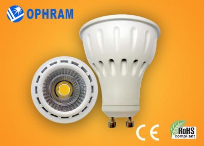 China Epistar COB GU10 LED Spot Light Bulbs , Energy Saving 12v Led Spotlight for sale