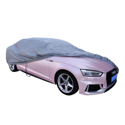 China Wholesale Normal Waterproof Cover Sun Protection Car PEVA Scratch Proof Universal Car And Cotton Cover Outdoor for sale