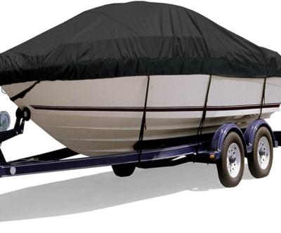 China Marine Sports Heavy Duty Waterproof 600D Walk Around Boat Cover for sale