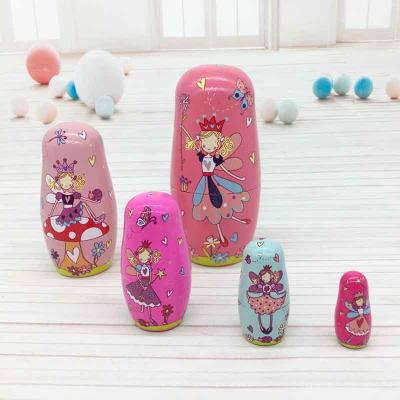 China Customized Russian children's matryoshka Nordic style ornaments enlightenment eco-friendly education to develop intelligence for sale